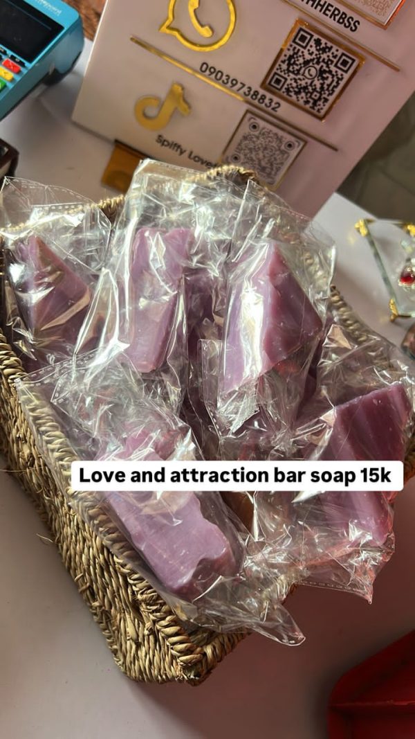 Love and attraction bar soap
