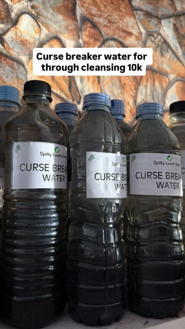 Curse breaker water