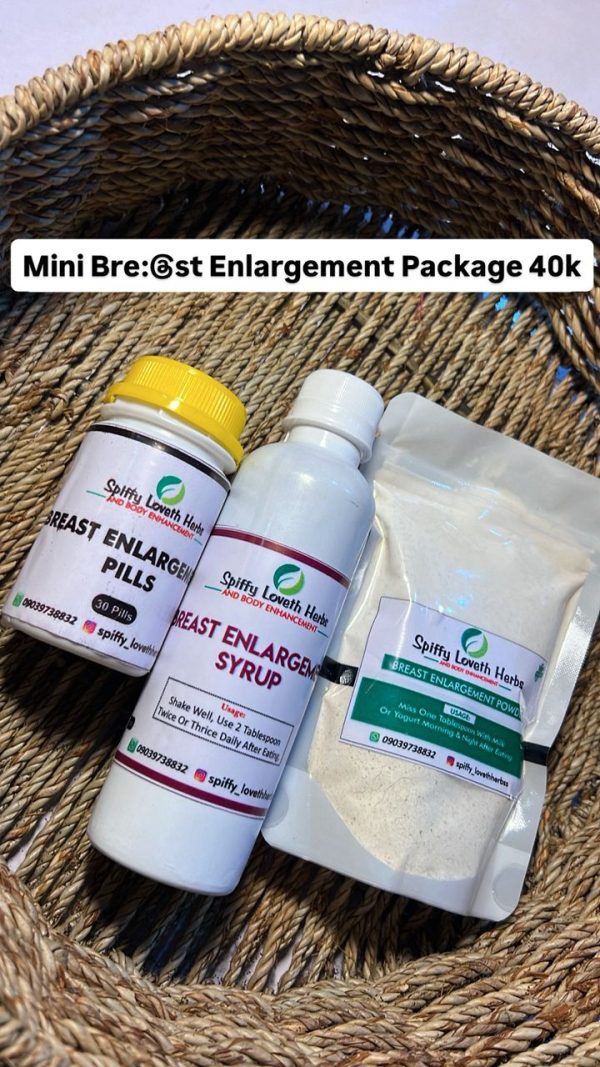 Mini breast enlargement package