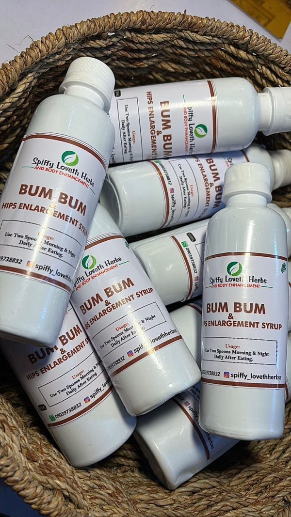 Bum bum & hips syrup